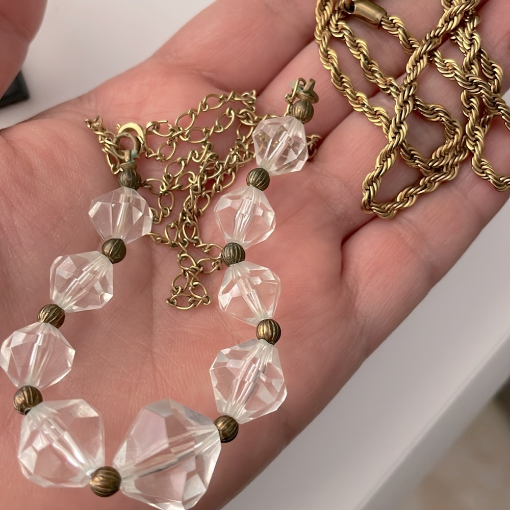 Two vintage necklaces